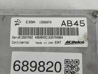2017-2019 Cadillac Xts PCM Engine Control Computer ECU ECM PCU OEM P/N:12667002 12666070 Fits Fits 2017 2018 2019 2020 OEM Used Auto Parts - Oemusedautoparts1.com