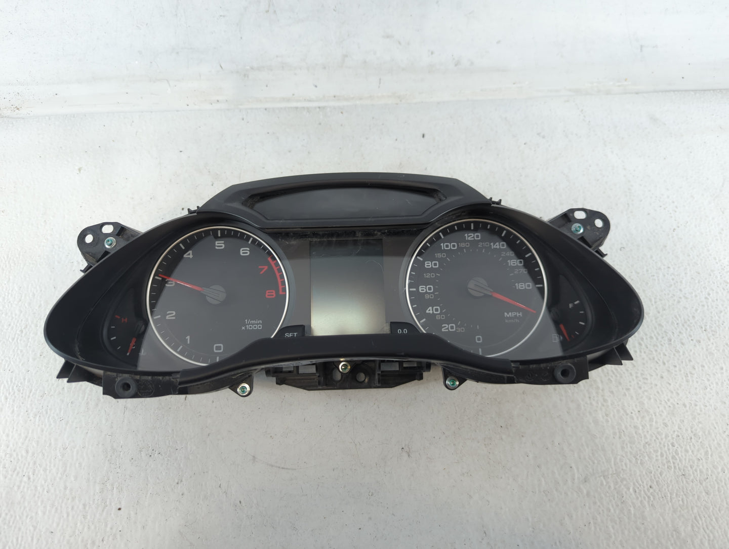 2010-2012 Audi A4 Instrument Cluster Speedometer Gauges P/N:8K0 920 950 H Fits Fits 2010 2011 2012 OEM Used Auto Parts - Oemusedautoparts1.com