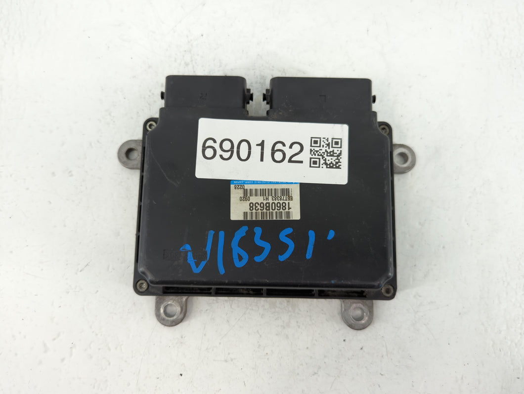 2011 Mitsubishi Outlander Sport PCM Engine Control Computer ECU ECM PCU OEM P/N:E6T78383 H1 1860B638 Fits OEM Used Auto Parts