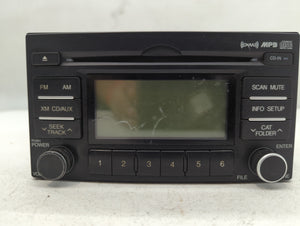 2007-2011 Hyundai Accent Radio AM FM Cd Player Receiver Replacement P/N:96110-1E086CA Fits Fits 2007 2008 2009 2010 2011 OEM Used Auto Parts