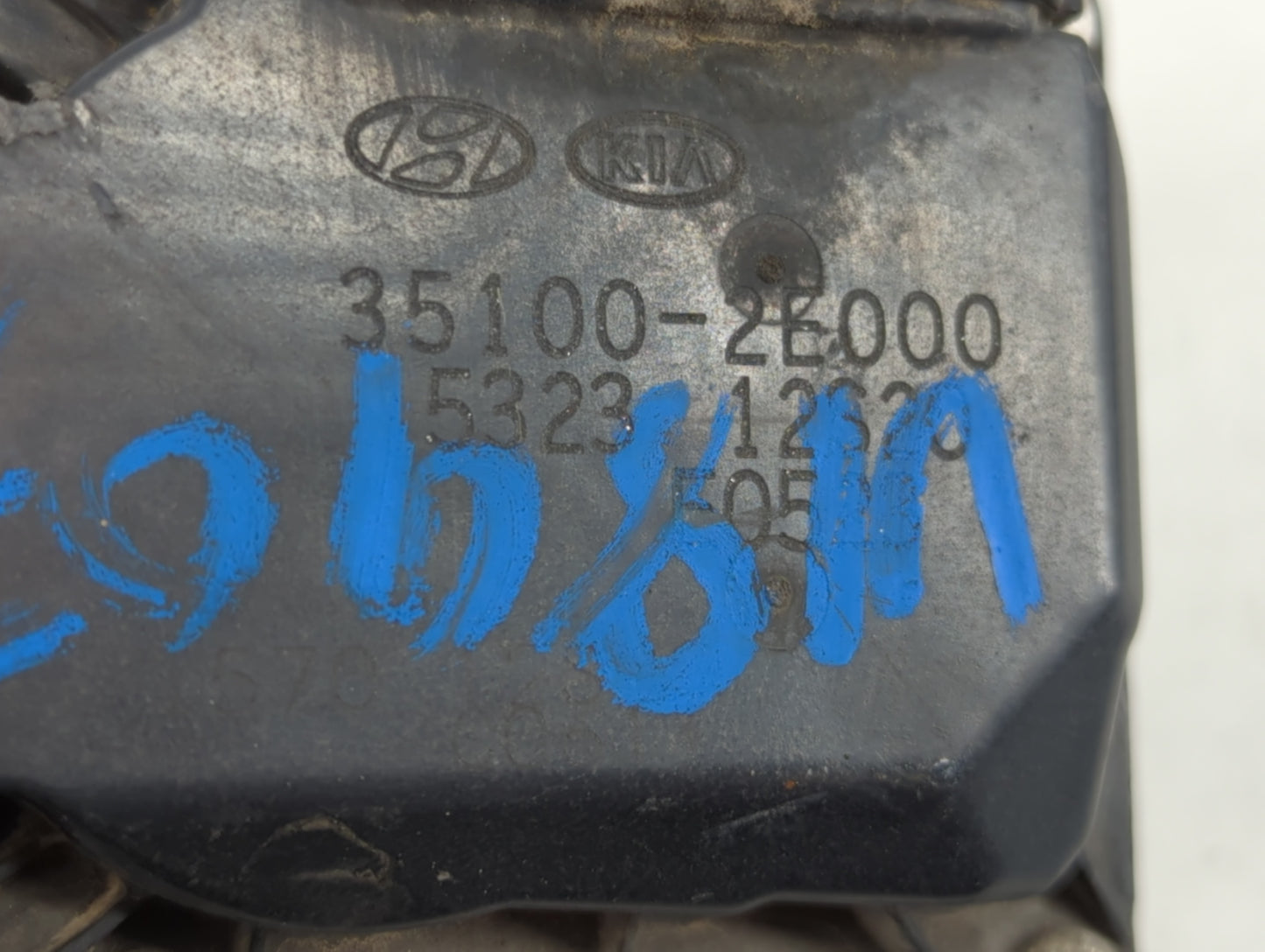 2011-2020 Hyundai Elantra Throttle Body P/N:35100-2E000 Fits Fits 2011 2012 2013 2014 2015 2016 2017 2018 2019 2020 2021 OEM Used Auto Parts - Oemusedautoparts1.com