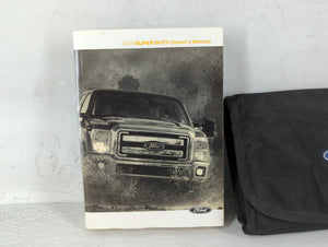 2013 Ford F Super Duty Owners Manual Book Guide OEM Used Auto Parts