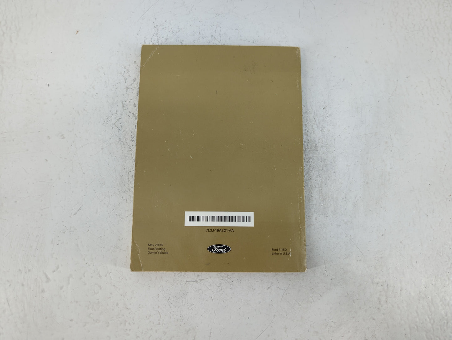 2007 Ford F-150 Owners Manual Book Guide P/N:7L3J-19A321-AA OEM Used Auto Parts - Oemusedautoparts1.com