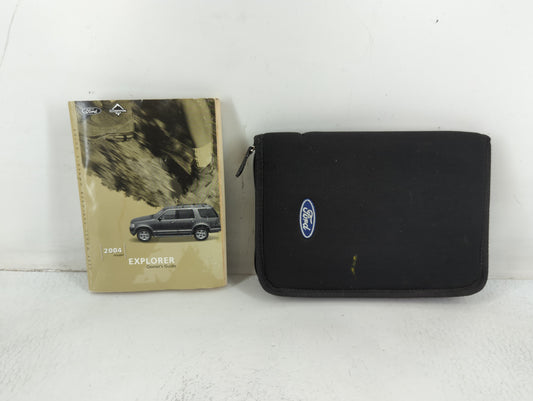 2004 Ford Explorer Owners Manual Book Guide P/N:4L2J-19A321-KA OEM Used Auto Parts - Oemusedautoparts1.com