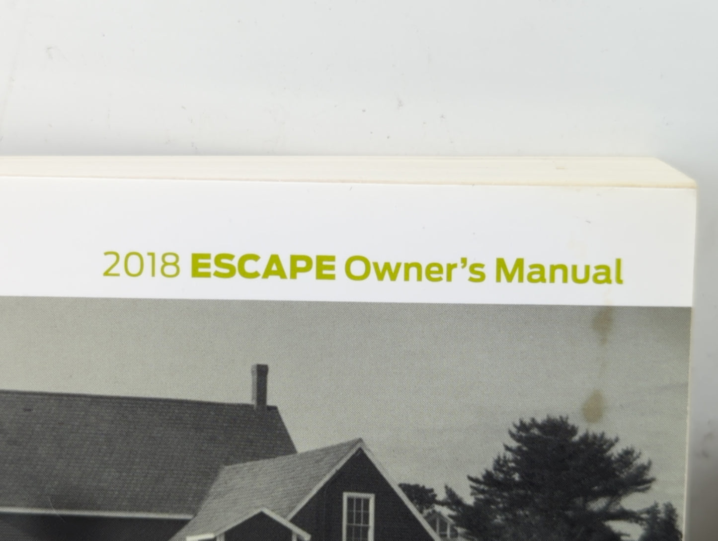 2018 Ford Focus Owners Manual Book Guide P/N:JJ5J19A321AA OEM Used Auto Parts - Oemusedautoparts1.com