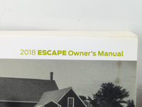 2018 Ford Focus Owners Manual Book Guide P/N:JJ5J19A321AA OEM Used Auto Parts - Oemusedautoparts1.com