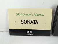 2004 Hyundai Sonata Owners Manual Book Guide P/N:A380-EU3NN OEM Used Auto Parts - Oemusedautoparts1.com