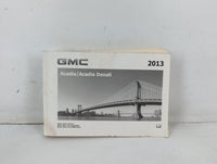 2013 Gmc Acadia Owners Manual Book Guide P/N:22744237 B OEM Used Auto Parts - Oemusedautoparts1.com