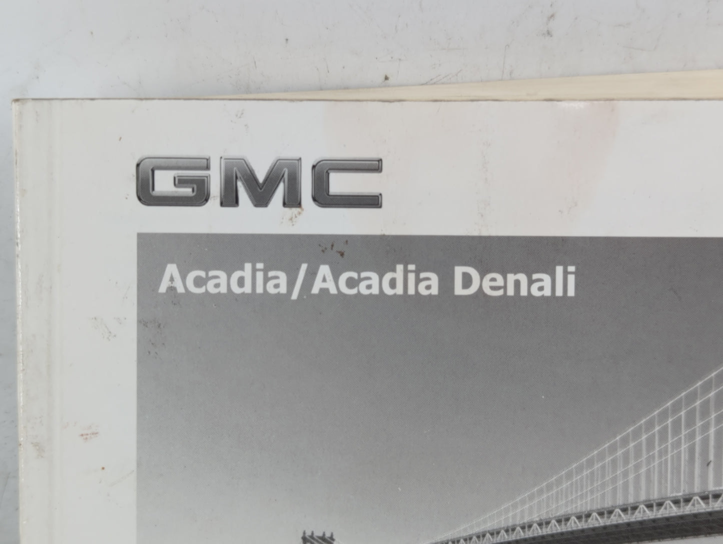 2013 Gmc Acadia Owners Manual Book Guide P/N:22744237 B OEM Used Auto Parts - Oemusedautoparts1.com