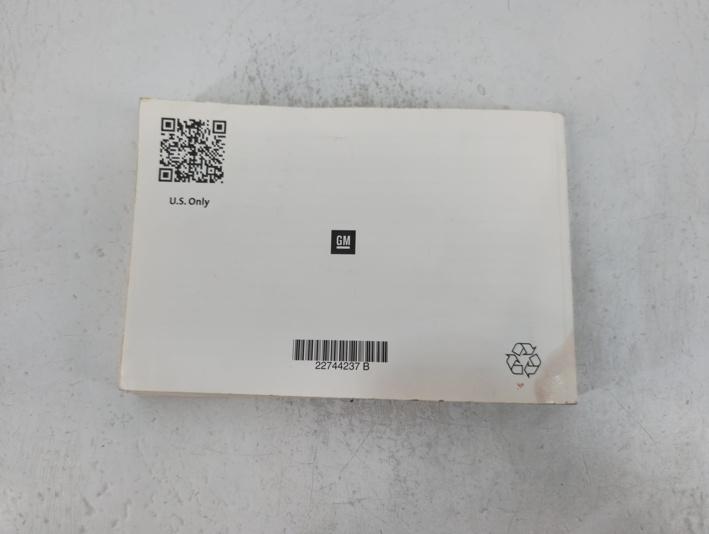 2013 Gmc Acadia Owners Manual Book Guide P/N:22744237 B OEM Used Auto Parts - Oemusedautoparts1.com