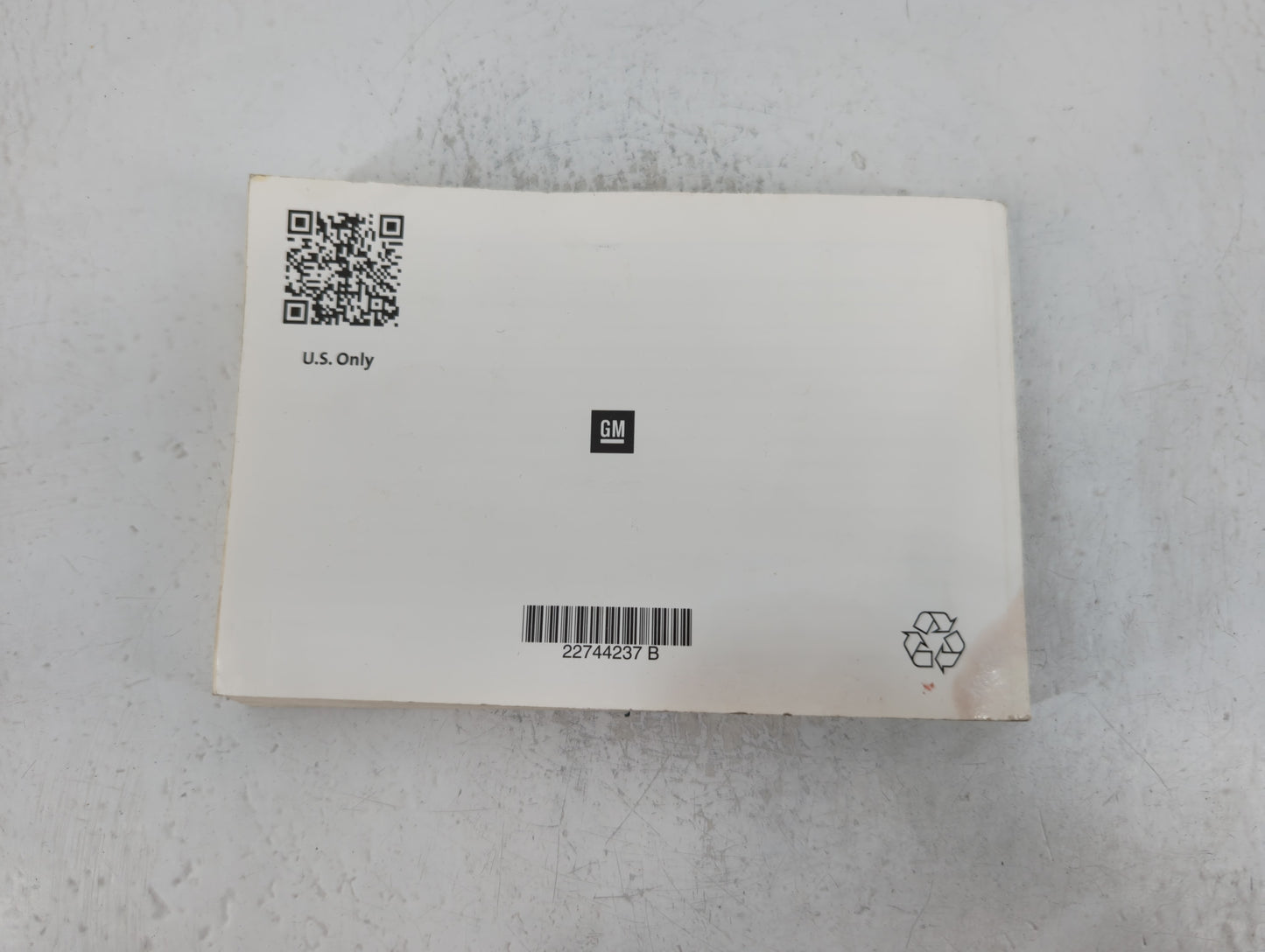2013 Gmc Acadia Owners Manual Book Guide P/N:22744237 B OEM Used Auto Parts - Oemusedautoparts1.com