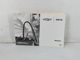 compare product 2015 Chevrolet Malibu Owners Manual Book Guide P/N:22941526 A OEM Used Auto Parts