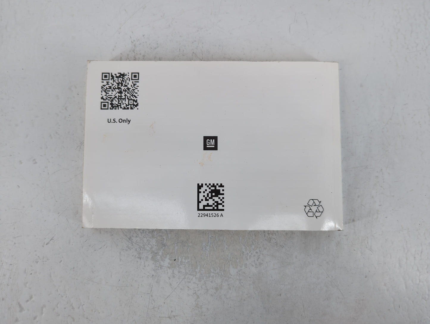 2015 Chevrolet Malibu Owners Manual Book Guide P/N:22941526 A OEM Used Auto Parts - Oemusedautoparts1.com