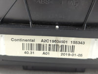 2019 Subaru Legacy Instrument Cluster Speedometer Gauges P/N:155343 A2C1963501 Fits OEM Used Auto Parts - Oemusedautoparts1.com