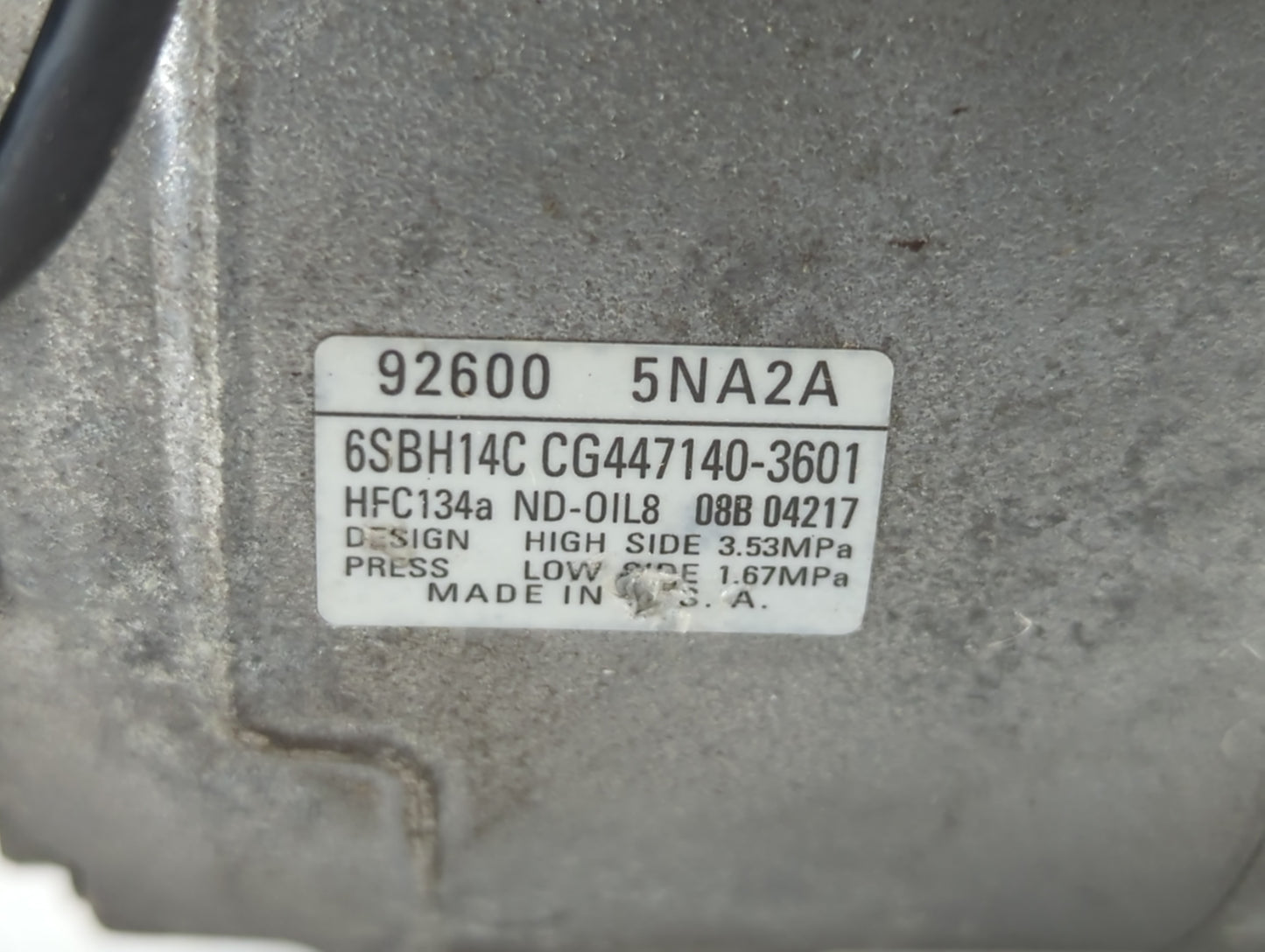 2019-2020 Infiniti Qx50 Air Conditioning A/c Ac Compressor Oem - Oemusedautoparts1.com