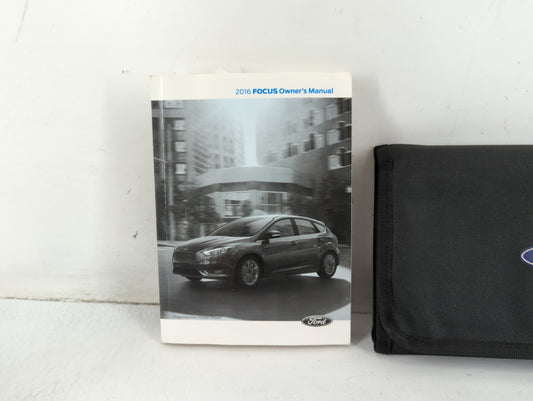 2016 Ford Focus Owners Manual Book Guide P/N:GM5J19A321AA OEM Used Auto Parts