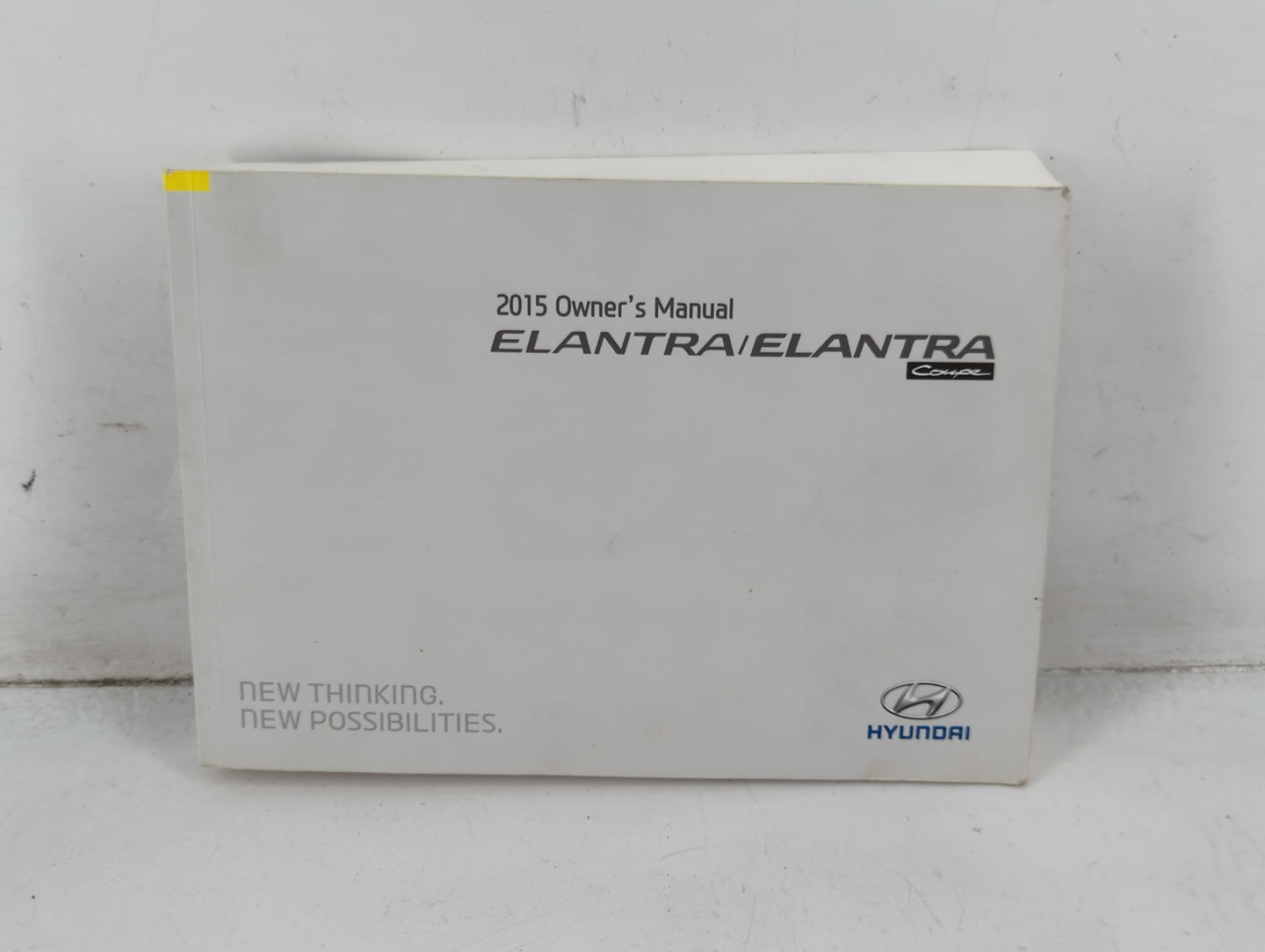 2015 Hyundai Elantra Owners Manual Book Guide P/N:F3X0-EU45A OEM Used Auto Parts - Oemusedautoparts1.com