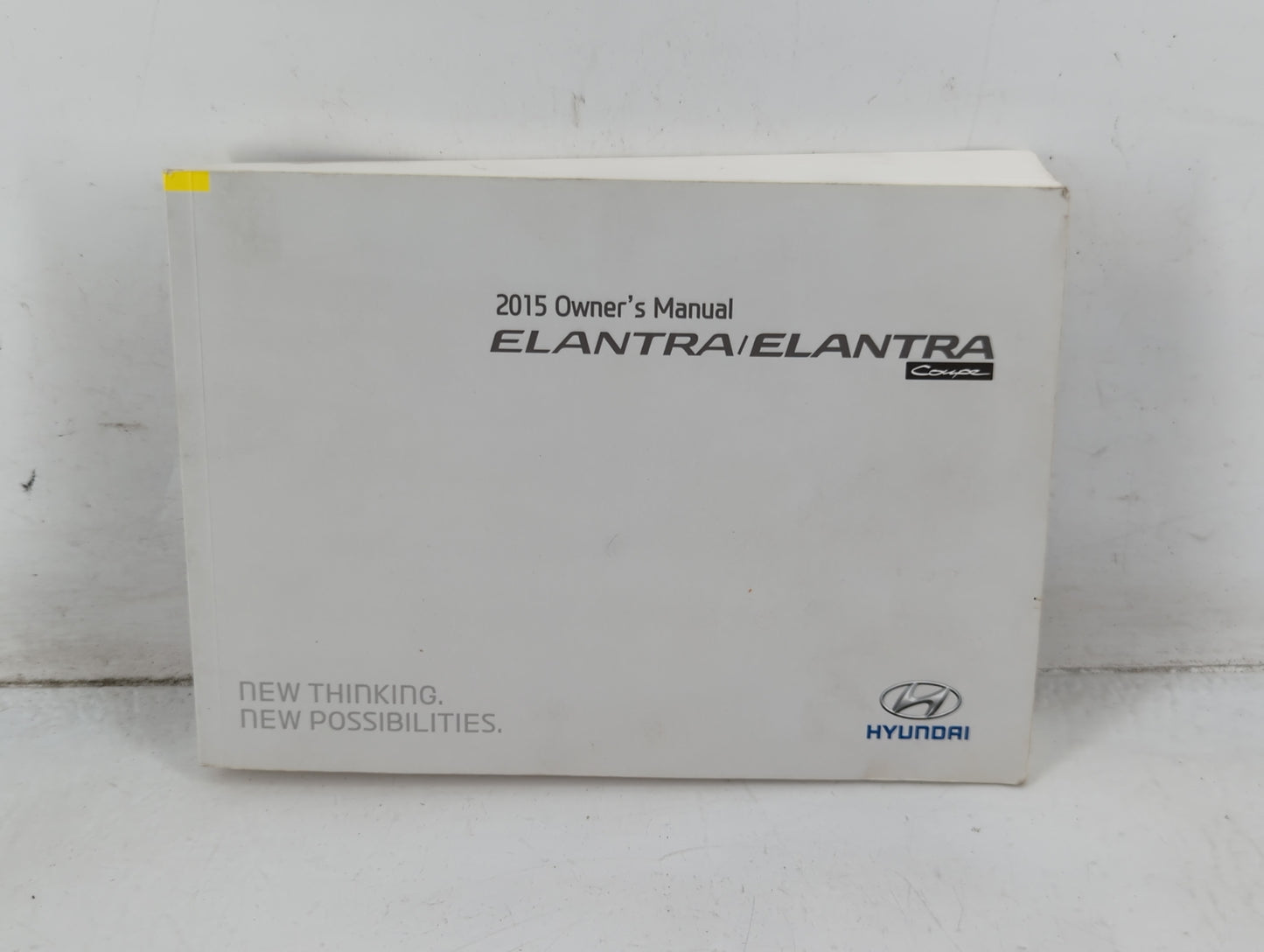 2015 Hyundai Elantra Owners Manual Book Guide P/N:F3X0-EU45A OEM Used Auto Parts - Oemusedautoparts1.com