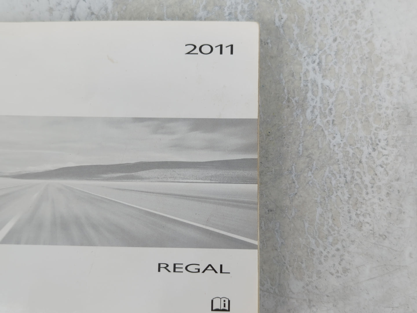 2011 Buick Regal Owners Manual Book Guide P/N:20834696 B OEM Used Auto Parts - Oemusedautoparts1.com