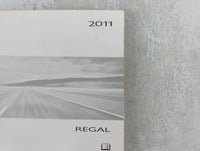2011 Buick Regal Owners Manual Book Guide P/N:20834696 B OEM Used Auto Parts - Oemusedautoparts1.com