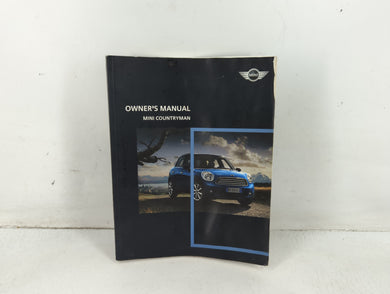 2010 Mini Cooper Countryman Owners Manual Book Guide P/N:01 40 2 606 303 OEM Used Auto Parts