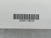 2013 Chevrolet Malibu Owners Manual Book Guide P/N:22941188 B OEM Used Auto Parts - Oemusedautoparts1.com