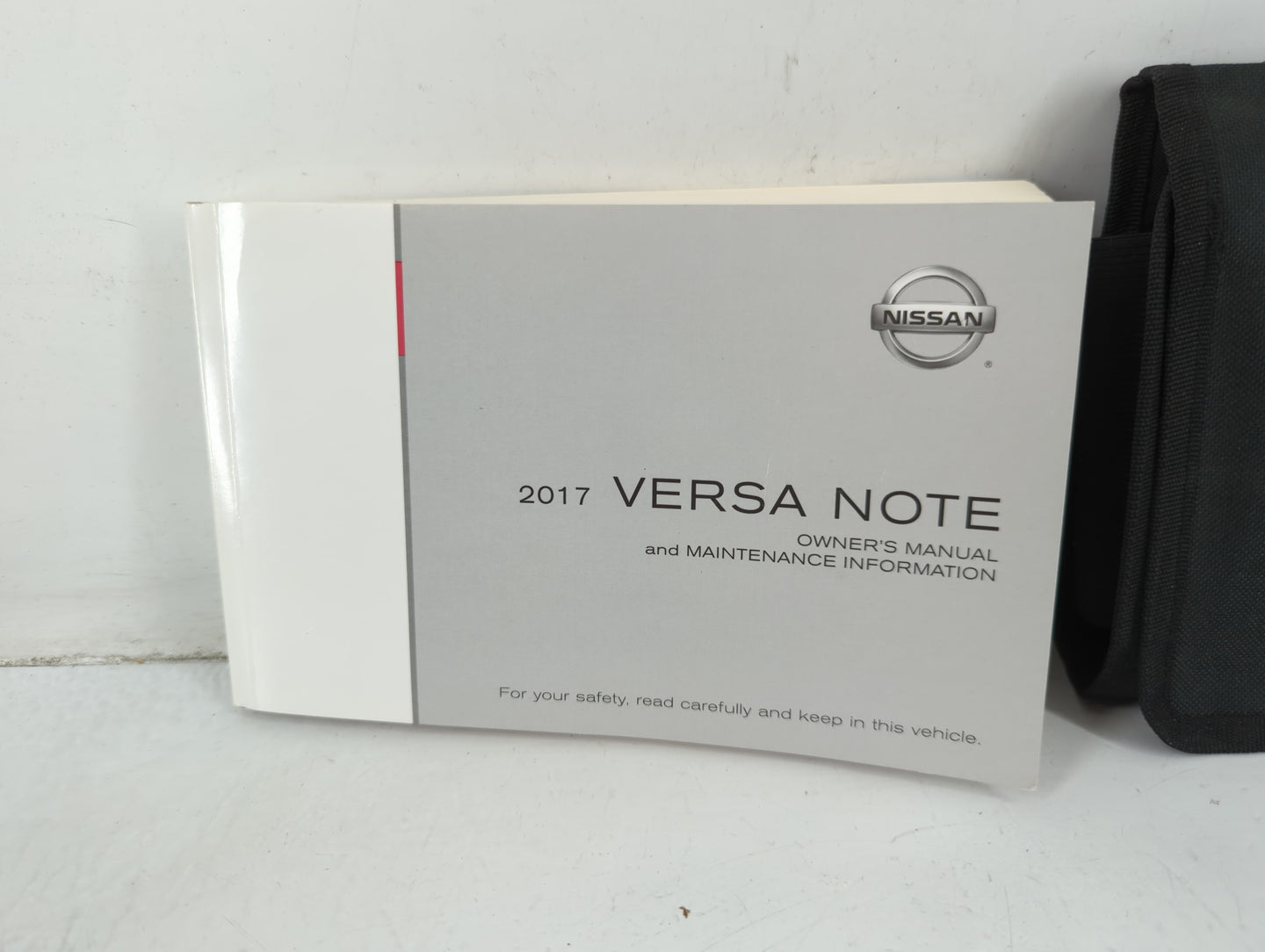 2017 Nissan Versa Note Owners Manual Book Guide P/N:OM17EM OE12UO OEM Used Auto Parts - Oemusedautoparts1.com