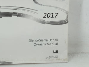 2017 Aftermarket Gmc Owners Manual Book Guide P/N:23476163 B OEM Used Auto Parts