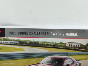 2023 Dodge Challenger Owners Manual Book Guide P/N:23_LA_0M_EN_USC OEM Used Auto Parts