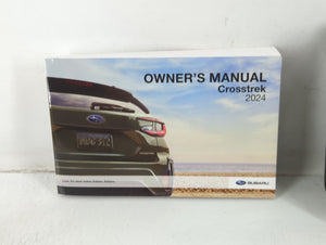 2024 Subaru Crosstrek Owners Manual Book Guide P/N:A1520BE-A OEM Used Auto Parts