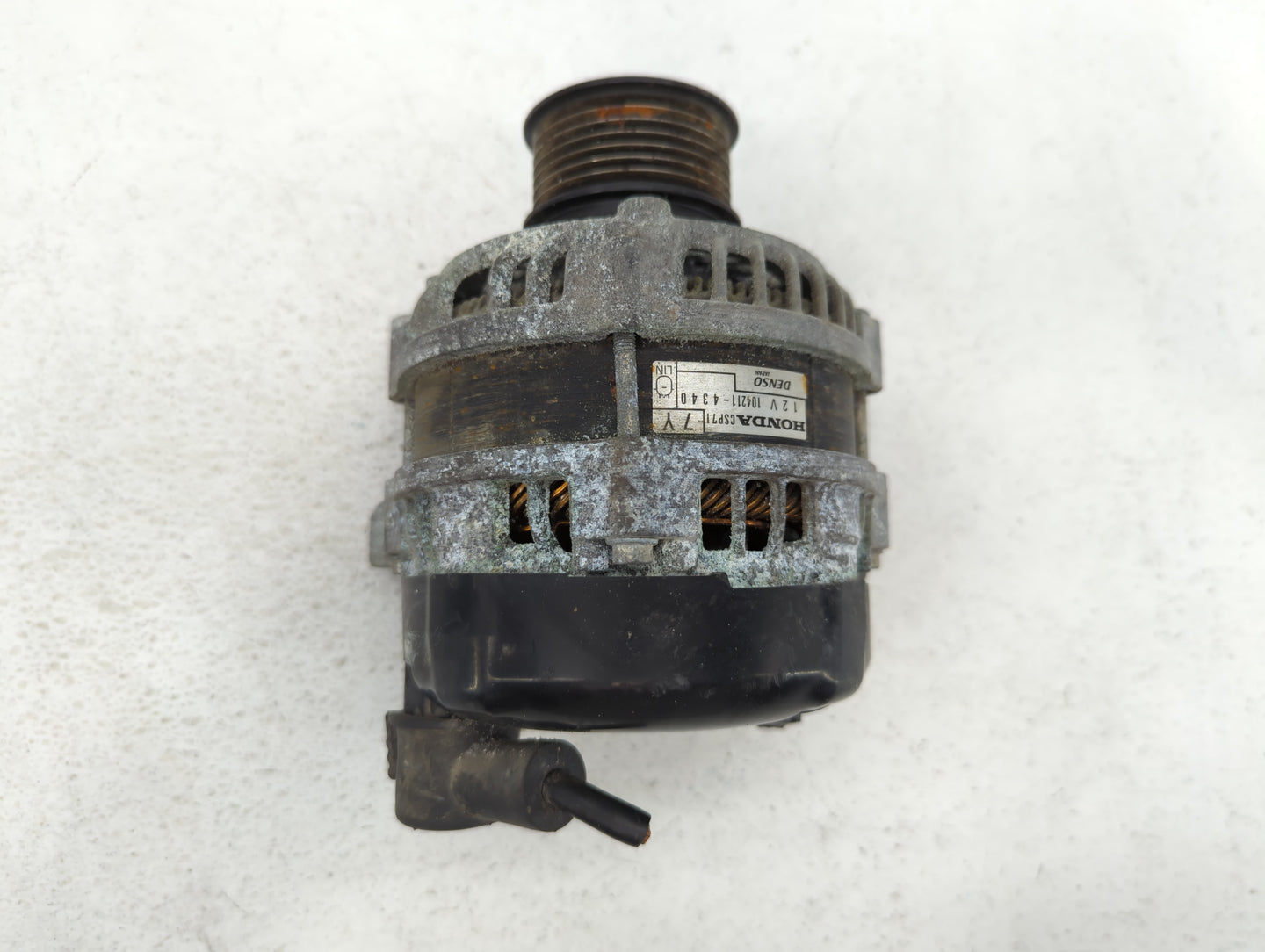 2017-2022 Honda Civic Alternator Replacement Generator Charging Assembly Engine OEM P/N:104211-4340 Fits OEM Used Auto Parts - Oemusedautoparts1.com