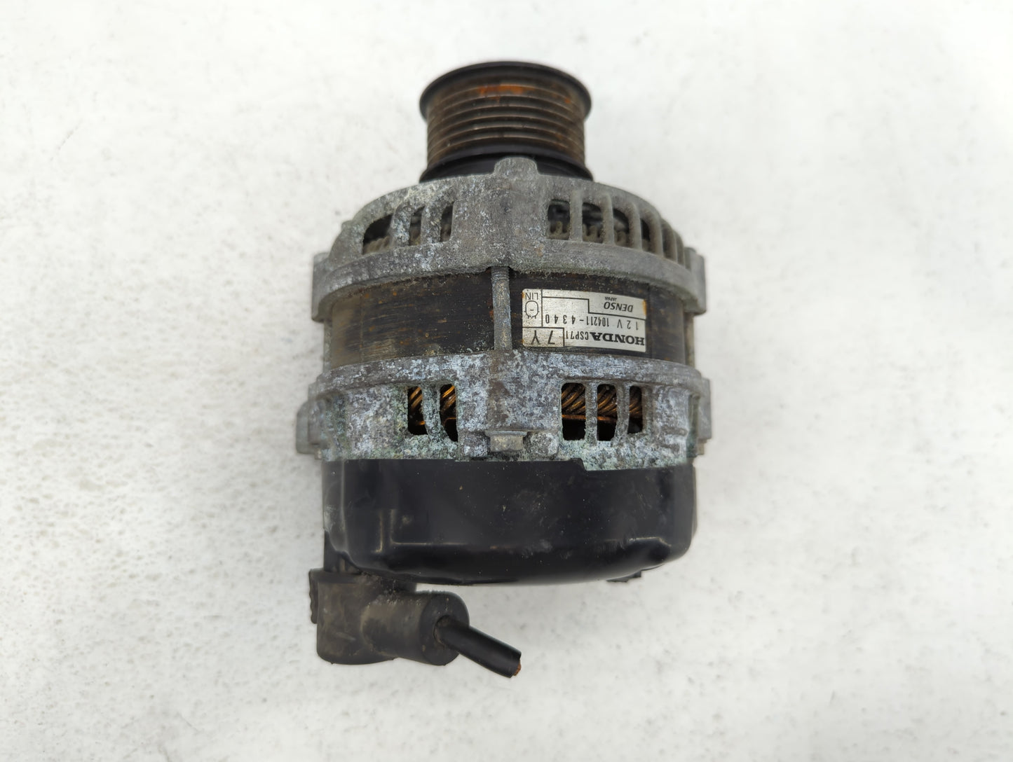 2017-2022 Honda Civic Alternator Replacement Generator Charging Assembly Engine OEM P/N:104211-4340 Fits OEM Used Auto Parts - Oemusedautoparts1.com