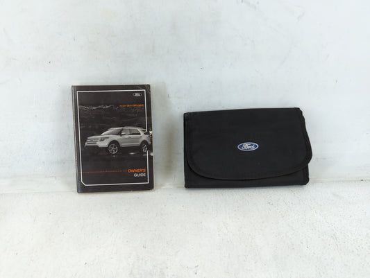 2011 Ford Explorer Owners Manual Book Guide P/N:BL2J 19A321 AA OEM Used Auto Parts - Oemusedautoparts1.com
