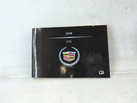 2008 Cadillac Cts Owners Manual Book Guide P/N:15864564 B OEM Used Auto Parts - Oemusedautoparts1.com