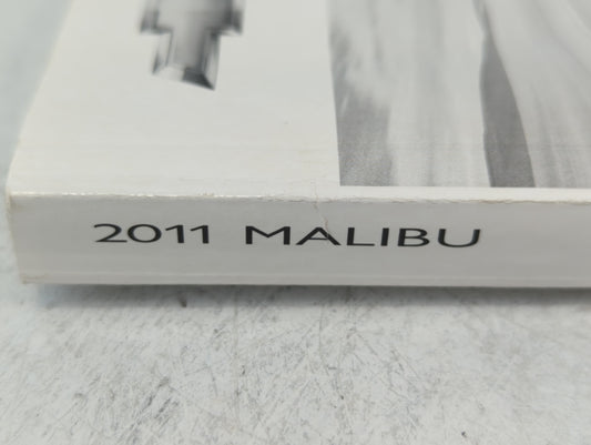 2011 Chevrolet Malibu Owners Manual Book Guide P/N:20786885 A OEM Used Auto Parts