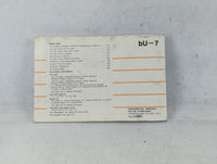 2002 Toyota Camry Owners Manual Book Guide P/N:01999-33544 OEM Used Auto Parts - Oemusedautoparts1.com