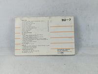 2002 Toyota Camry Owners Manual Book Guide P/N:01999-33544 OEM Used Auto Parts - Oemusedautoparts1.com