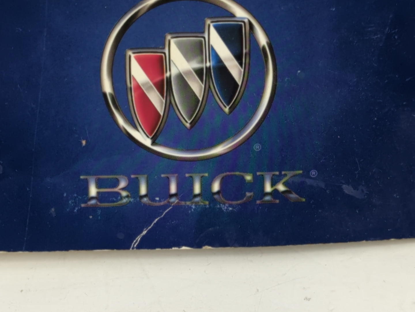 2001 Buick Regal Owners Manual Book Guide P/N:10416925 OEM Used Auto Parts - Oemusedautoparts1.com