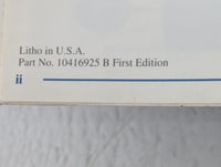 2001 Buick Regal Owners Manual Book Guide P/N:10416925 OEM Used Auto Parts - Oemusedautoparts1.com