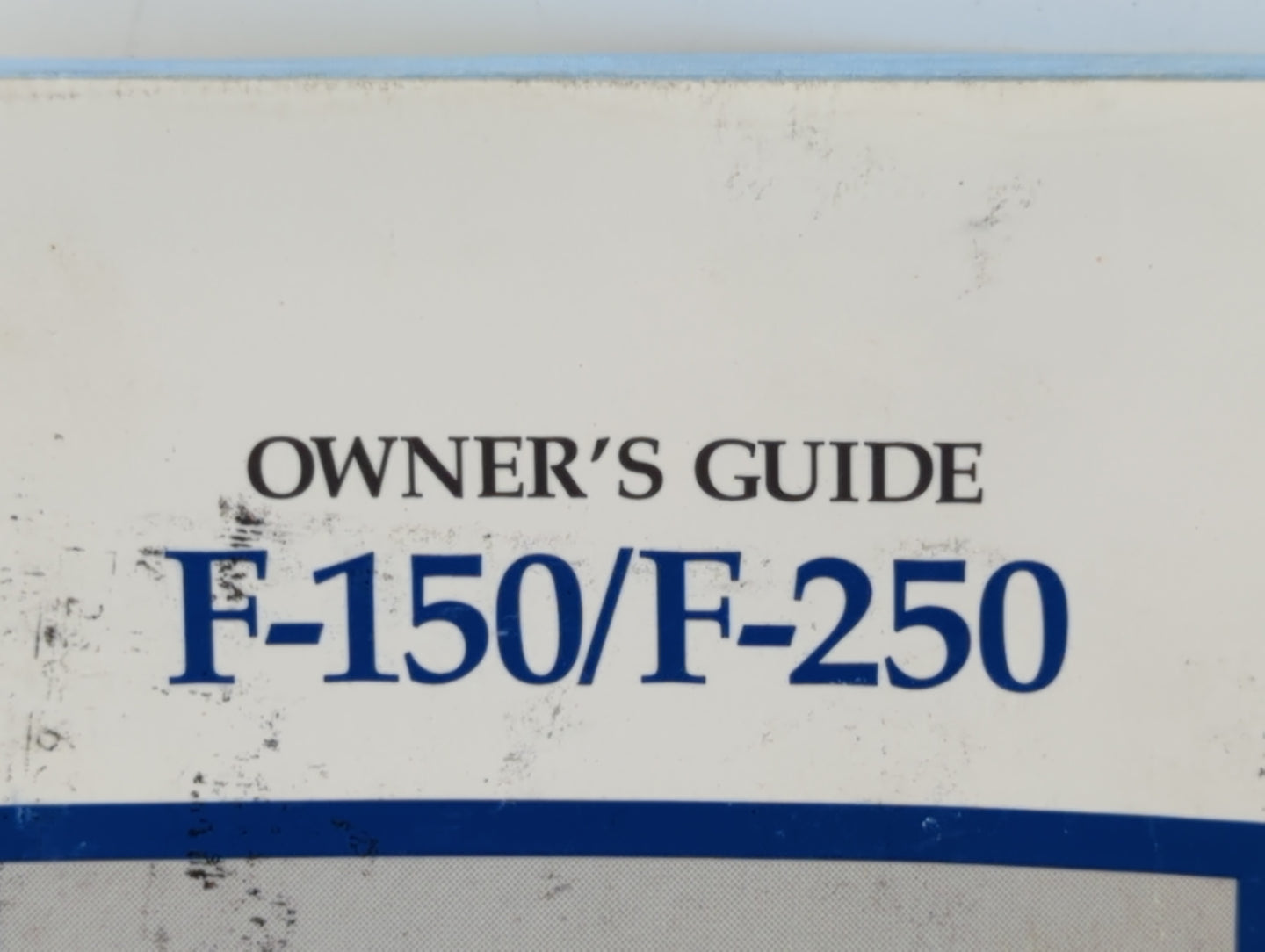 1997 Ford F-150 Owners Manual Book Guide P/N:FCS-12174-97OG F75J-19A321-AA OEM Used Auto Parts - Oemusedautoparts1.com
