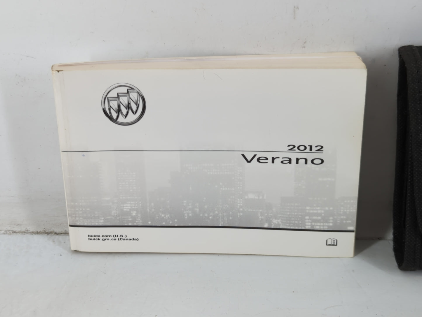 2012 Buick Verano Owners Manual Book Guide P/N:20916303 A OEM Used Auto Parts - Oemusedautoparts1.com