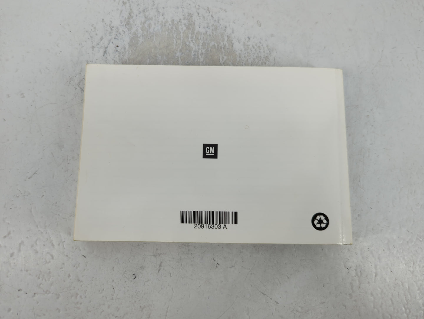 2012 Buick Verano Owners Manual Book Guide P/N:20916303 A OEM Used Auto Parts - Oemusedautoparts1.com