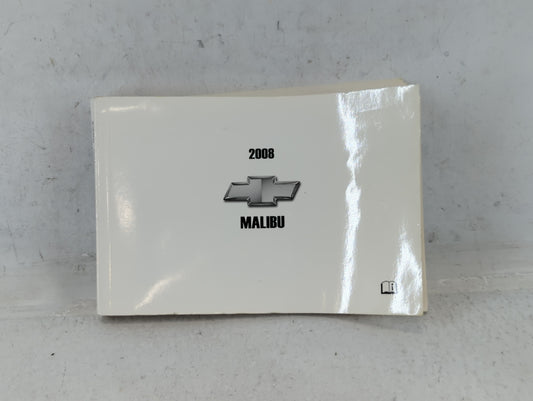 2008 Chevrolet Malibu Owners Manual Book Guide P/N:15864195 A OEM Used Auto Parts - Oemusedautoparts1.com