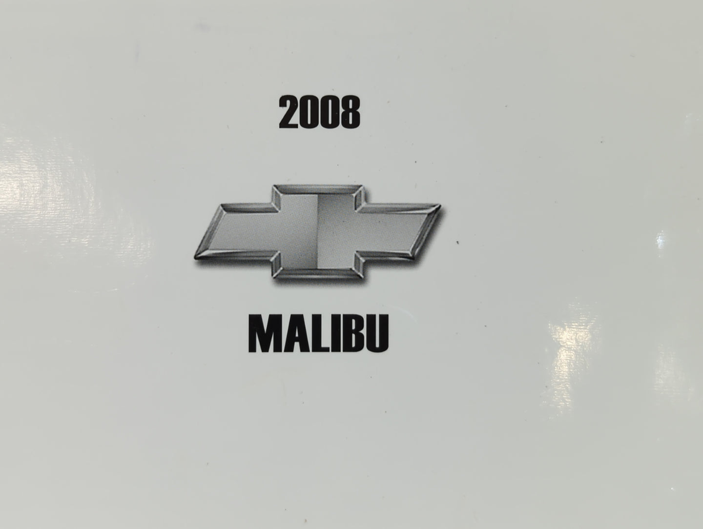2008 Chevrolet Malibu Owners Manual Book Guide P/N:15864195 A OEM Used Auto Parts - Oemusedautoparts1.com