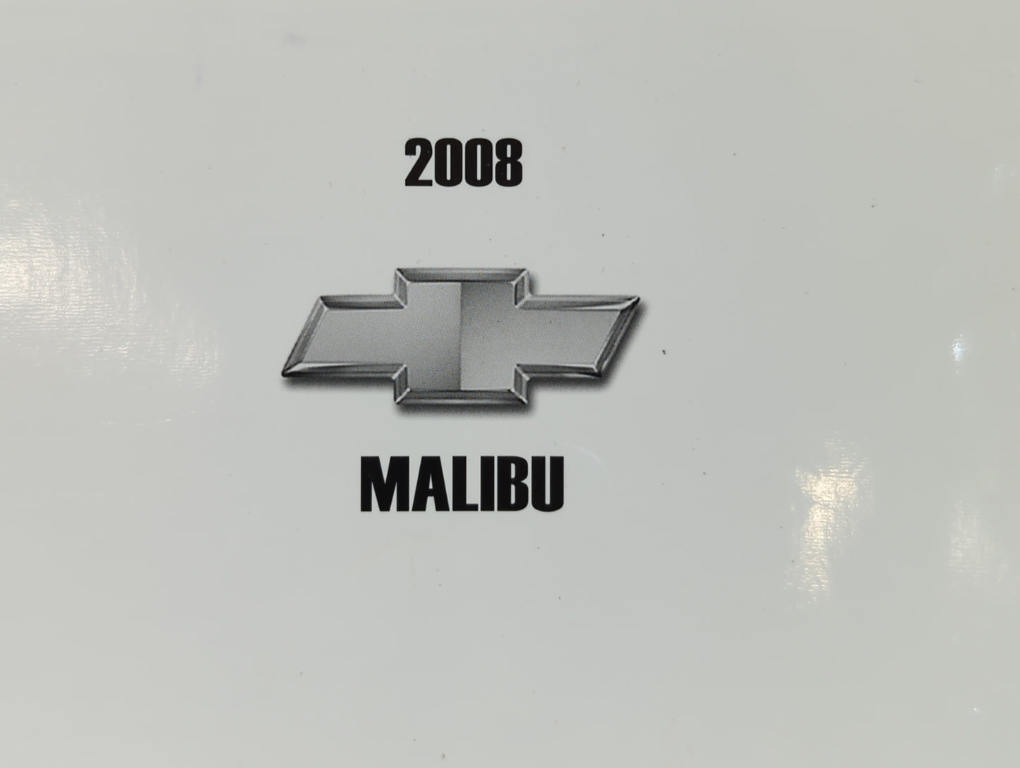 2008 Chevrolet Malibu Owners Manual Book Guide P/N:15864195 A OEM Used Auto Parts - Oemusedautoparts1.com