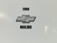 2008 Chevrolet Malibu Owners Manual Book Guide P/N:15864195 A OEM Used Auto Parts - Oemusedautoparts1.com
