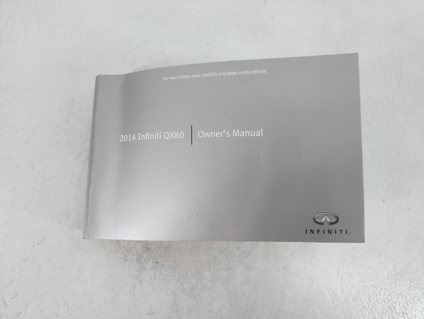 2014 Infiniti Qx80 Owners Manual Book Guide P/N:0M14E 0Z62U0 OEM Used Auto Parts - Oemusedautoparts1.com