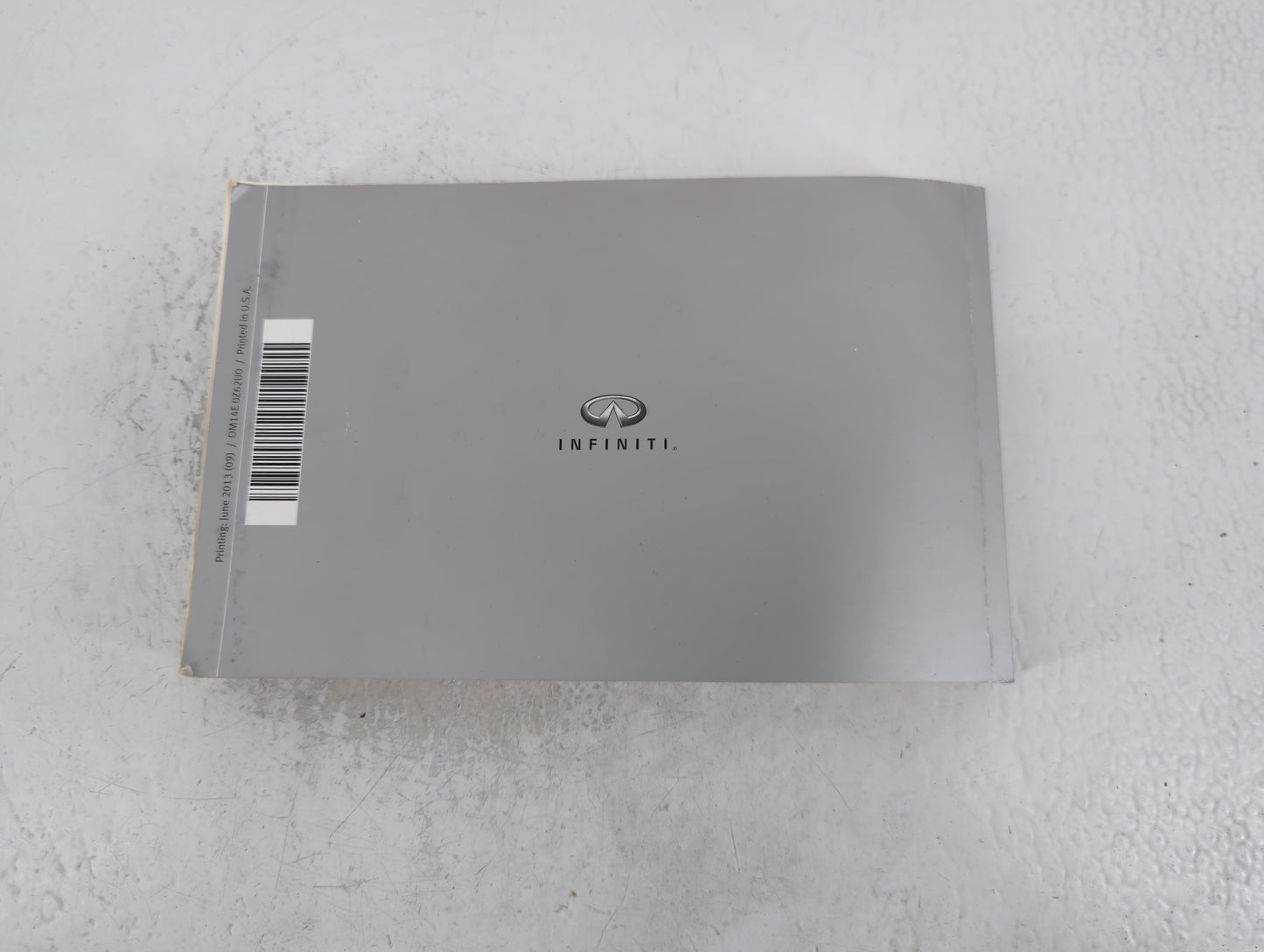 2014 Infiniti Qx80 Owners Manual Book Guide P/N:0M14E 0Z62U0 OEM Used Auto Parts - Oemusedautoparts1.com