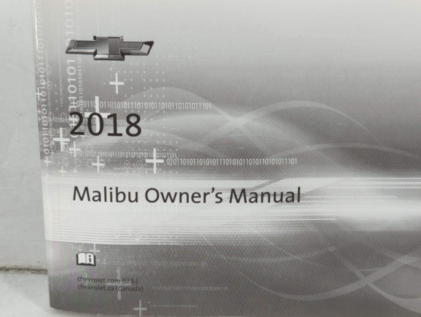 2018 Chevrolet Malibu Owners Manual Book Guide P/N:23378946 A OEM Used Auto Parts - Oemusedautoparts1.com