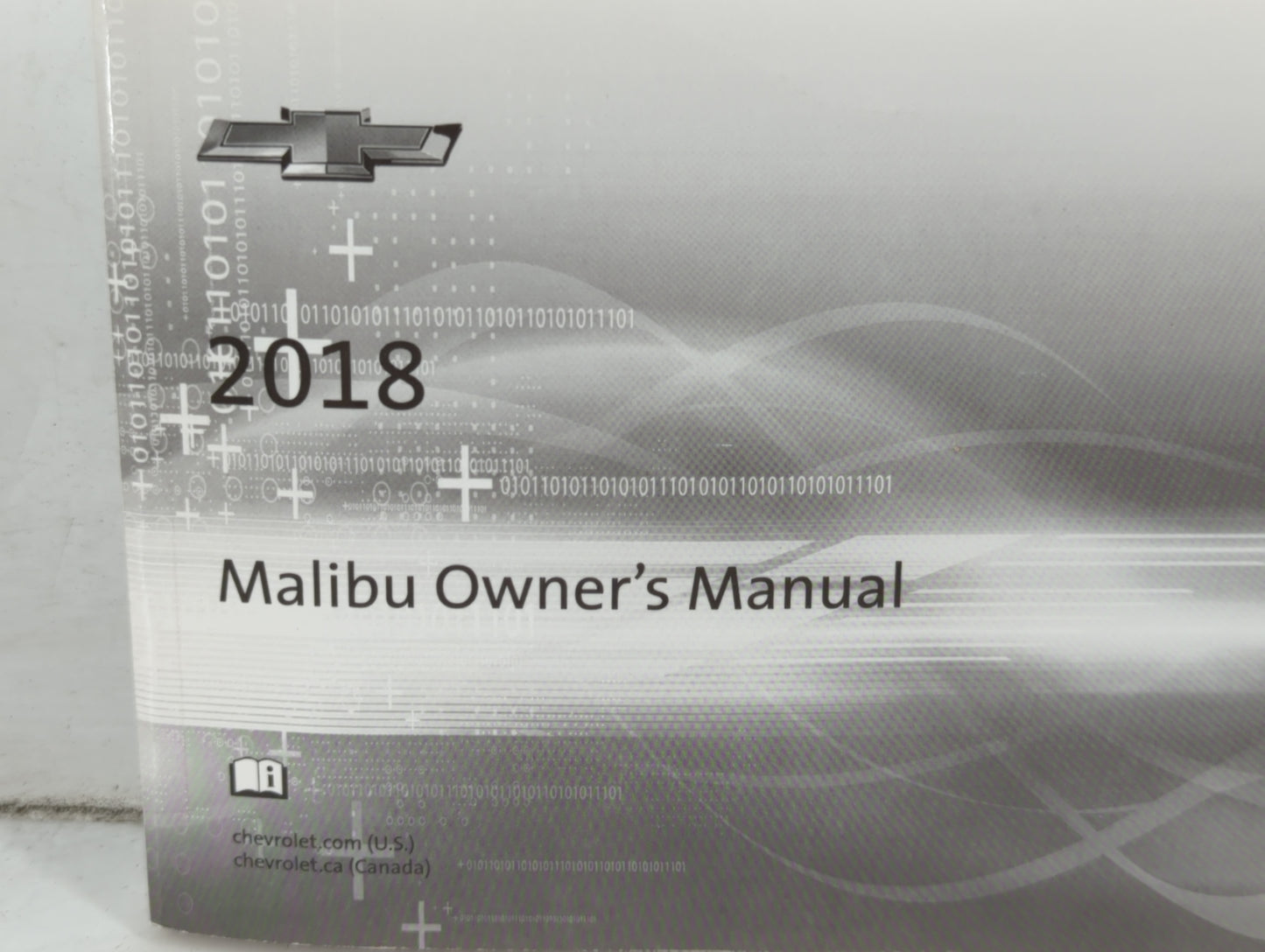 2018 Chevrolet Malibu Owners Manual Book Guide P/N:23378946 A OEM Used Auto Parts - Oemusedautoparts1.com